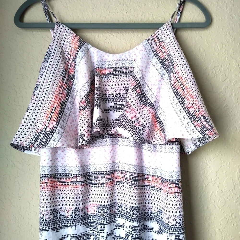 BCBG generation tribal print Maxi Dress size M